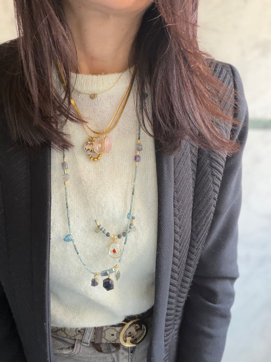 Collana shades of blue