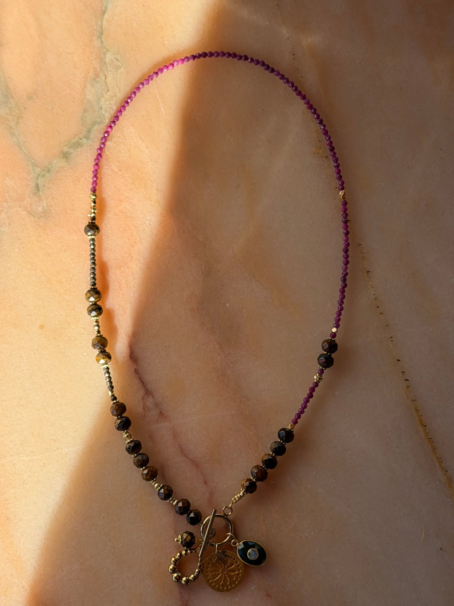 Collana occhio di tigre