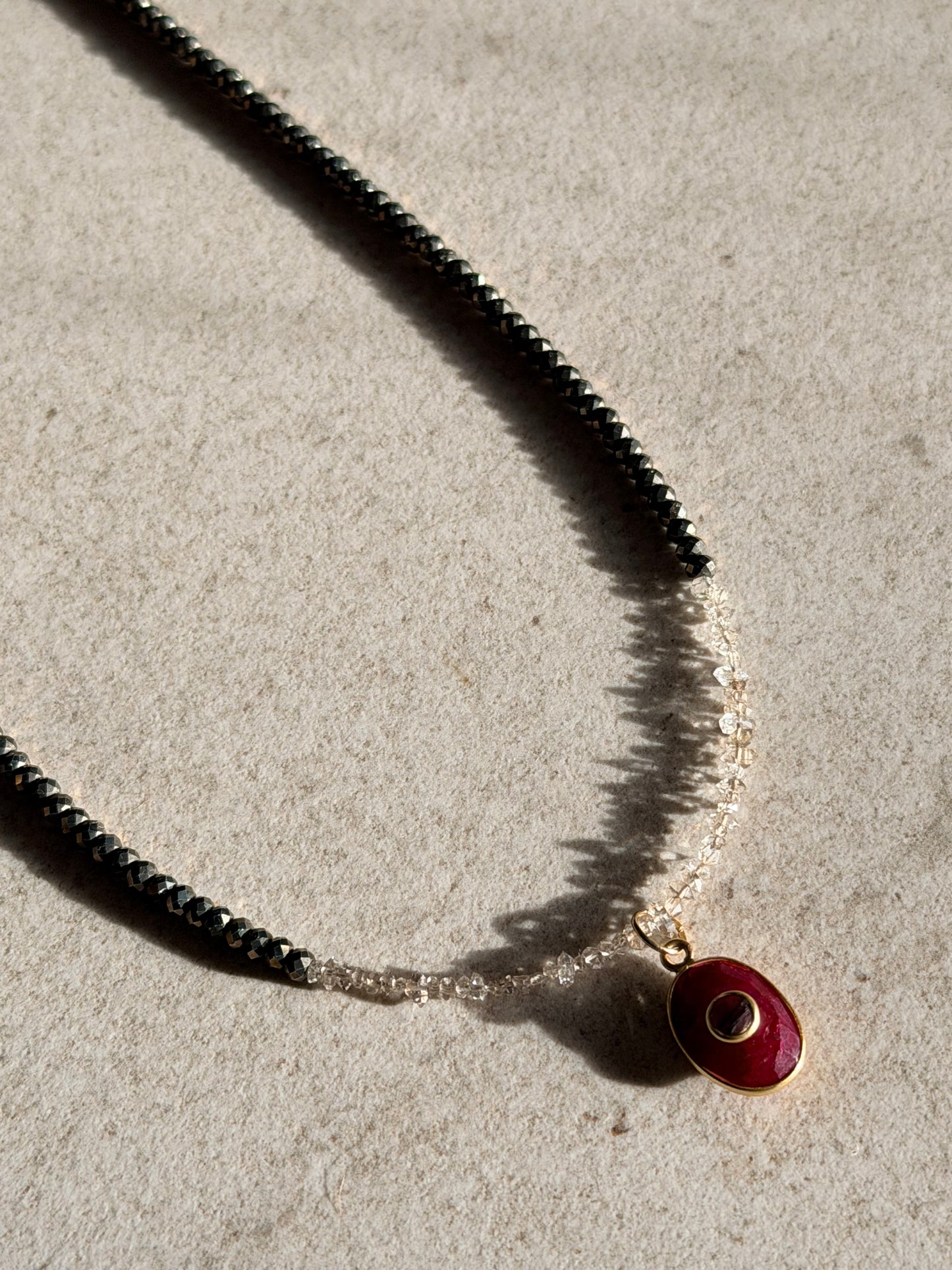 Collana Rubino