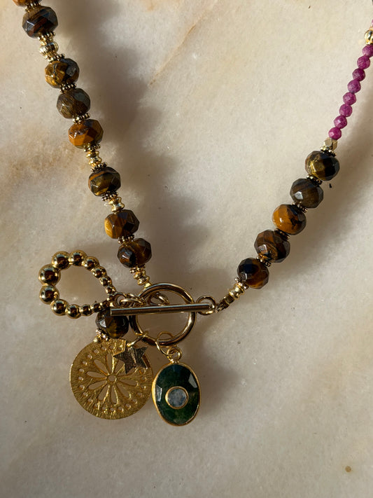 Collana occhio di tigre