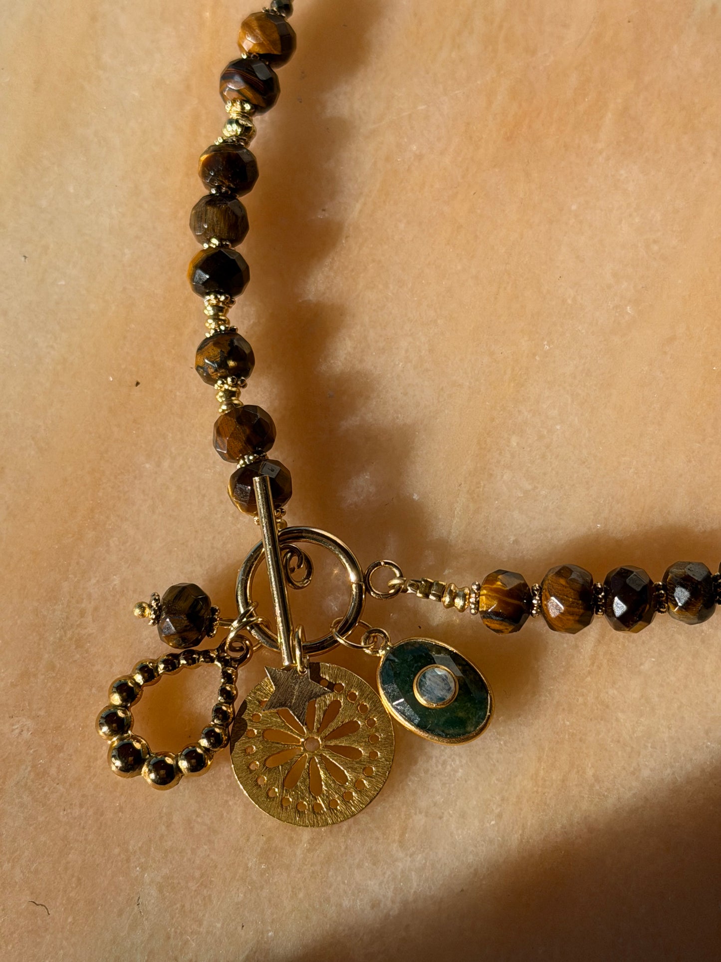 Collana occhio di tigre