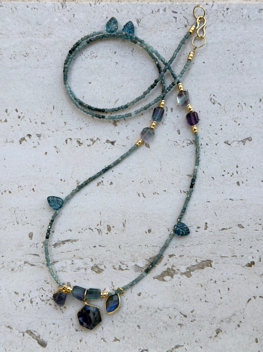 Collana shades of blue