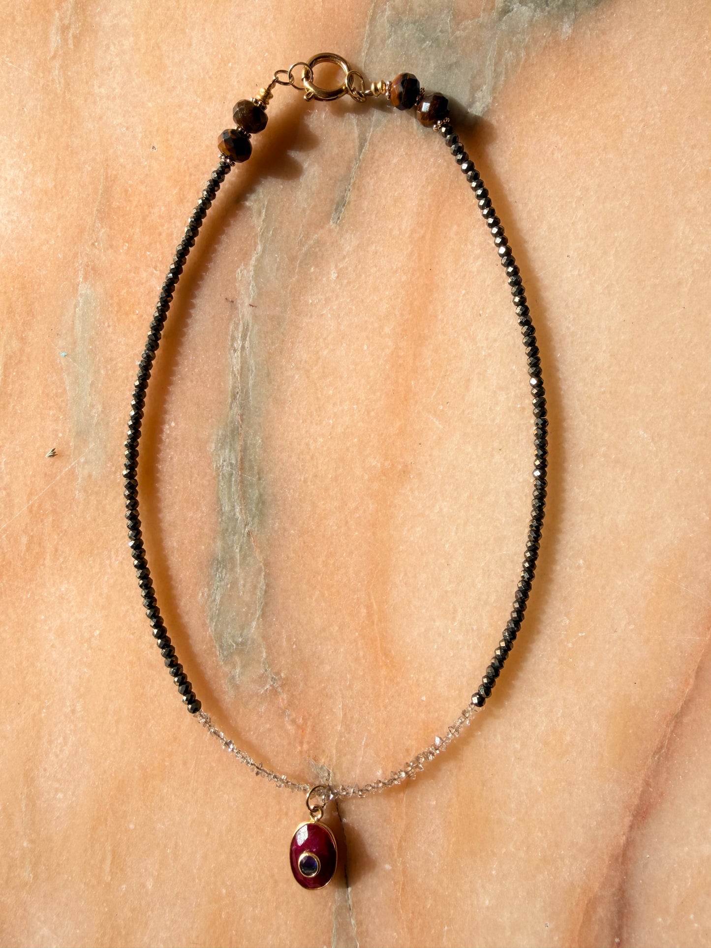 Collana Rubino