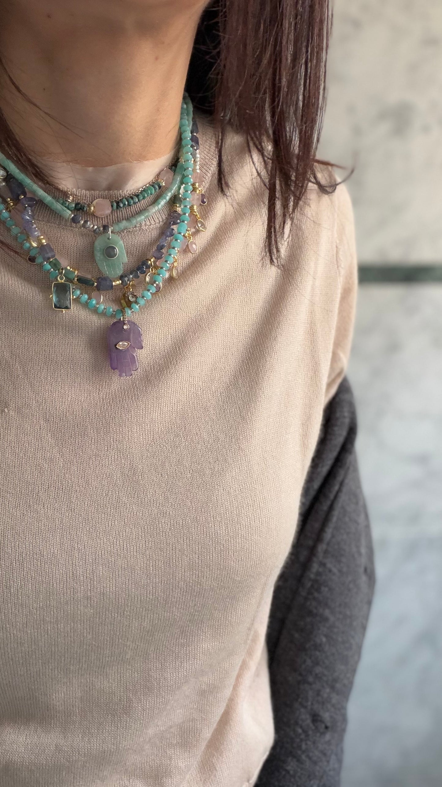 Collana Mano Hamsa