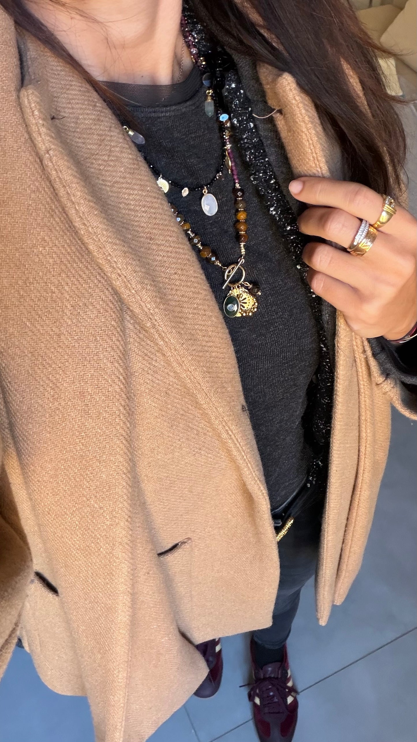 Collana occhio di tigre